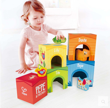 HAPE Set kocki, toranj prijateljstva