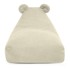 SLOWDOWN Krem vreća za sjedenje od bouclé tkanine Snug 80 Bear
