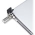 STARTECH Kabelska brava za laptop DUALKA10-LAPTOP-LOCK, 2 m, crna