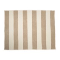  PAPPELINA Bež/krem deka od mješavine vune, 140x180 cm, Bob Mud Vanilla