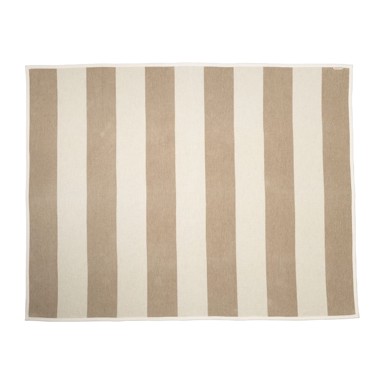  PAPPELINA Bež/krem deka od mješavine vune, 140x180 cm, Bob Mud Vanilla