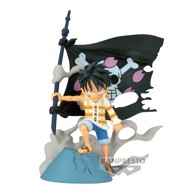ONE PIECE Figura WCF Log Stories Monkey D. Luffy, 8 cm