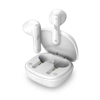 GENIUS Bežične slušalice HS-M905BT, Bluetooth 5.3, TWS, USB-C, bijela