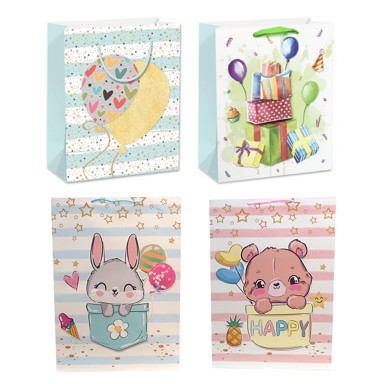 Poklon vrećica, 55x15x40 cm, jumbo zelena