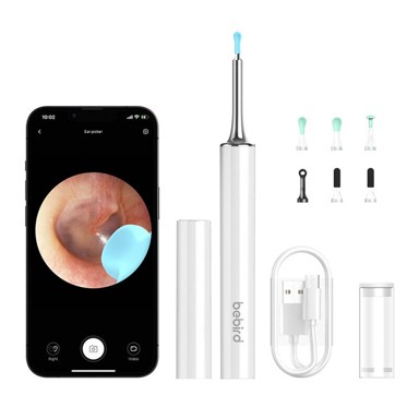 BEBIRD Pametni čistač ušiju T15, bijela