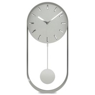 MEBUS Zidni sat 12912 grey Quartz Pendulum