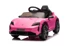 Dječji automobil na baterije Porsche Taycan, 12 V, roza