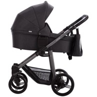 BEBETTO Dječja kolica Vulcano 04/GRF 3u1 B, crna