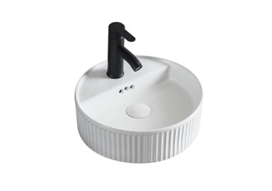 S6 STEKLARSTVO ŠEST Umivaonik S6W1 36x36x12 cm, sjajno bijeli