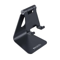 YESIDO Stolni držač C96, sklopivi, za telefon i tablet, crni