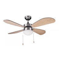 FEROTEHNA Stropni ventilator Cherry/Maple 1x60W