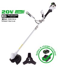 ADK Akumulatorski trimer za travu SF8A208 20V, 2 u 1 za travu i metalna oštrica za grmlje, baterija 4Ah, brzi punjač