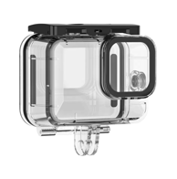 TELESIN Vodootporna maska Waterproof za GoPro Hero 9 / 10 / 11 / 12, prozirna (GP-WTP-901)