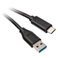 INLINE Kabel USB 3.2 Gen.2, crni, 0.5m, Type C na A