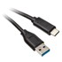 INLINE Kabel USB 3.2 Gen.2, crni, 0.5m, Type C na A