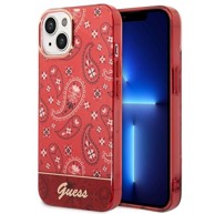 GUESS Tvrda futrola Bandana Paisley za Apple iPhone 14 Plus / 15 Plus