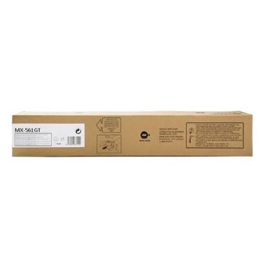 SHARP Toner, original, MX561GT, crna