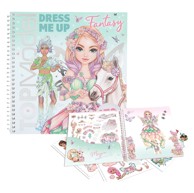 TOP MODEL Mapa s naljepnicama Dress Me Up Fantasy