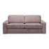 MAKAMII Prljavo roza sklopiva sofa od samta 195 cm Nona, 195x100x80 cm