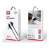 XO Kabel NB237, 4-u-1 USB + USB-C na Lightning + USB-C, 1 m