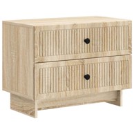 Noćni ormarić, dimenzije 62 x 34,5 x 47,5 cm, konstruirano drvo, hrast sonoma