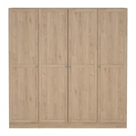 TVILUM Ormar u dekoru hrasta u prirodnoj boji 195,5x200 cm Billund