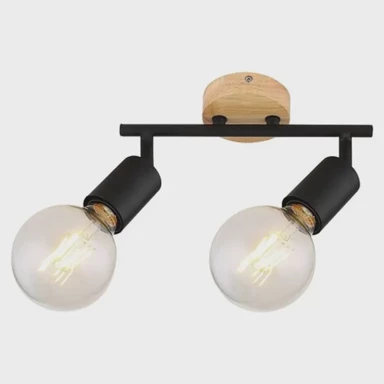 RABALUX Pablo reflektor e27 2x max 40/mat crna/ip20 ra3977