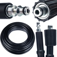 ROSFIX Crijevo visokog tlaka 5 m M22-QC Click Connect, najlonski oplet, max 200 bar, 60 °C