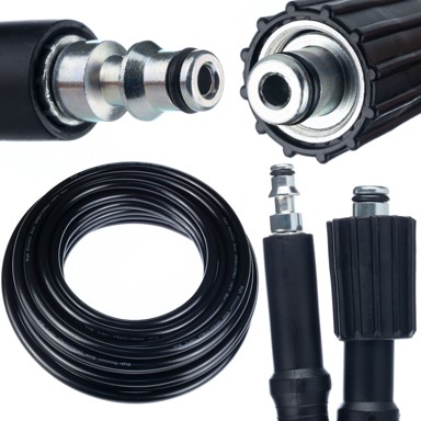 ROSFIX Crijevo visokog tlaka 5 m M22-QC Click Connect, najlonski oplet, max 200 bar, 60 °C