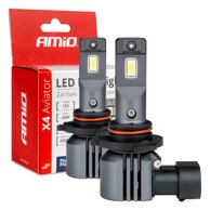 AMIO X4 Series AVIATOR LED Headlight žarulje, HB3/H10/HIR1, do 150% više svjetla, 6500K, bijela