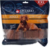 ONTARIO Dog poslastica 500 g, fileti, kunić