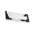 NIKCORP Gaming tipkovnica 75%, mehanička, 81 tipka, HaiMu, Hot-Swap, RGB, USB-C, bijelo-crna