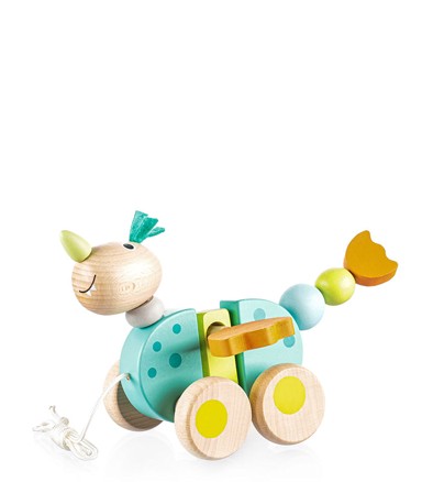 ZOPA Igračka, na povlačenje, Zmaj, drvena