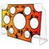 NEO-SPORT Podloga za gol 215x150 cm