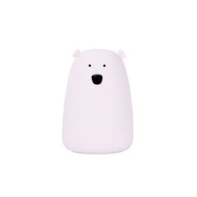 RABBIT&FRIENDS Meko svjetlo, medvjed, lavanda, USB-C punjenje