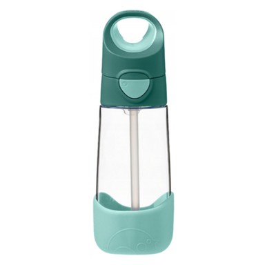 B.BOX Bočica sa slamkom Tritan, 450 ml, Emerald forest