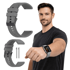 Silikonski remen za Xiaomi Redmi Watch 5 Lite, 22 mm, sivi