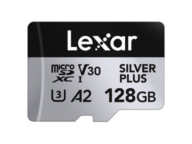 LEXAR Memorijska kartica Professional Silver Plus microSDXC 64 GB U3 V30 A2 UHS-I, 205 MB/s, s adapterom