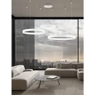 NOVA LUCE Visilica Motif NL9530180, LED 140 W, 3000 K, 7840 lm, dimabilna, IP20, bijela