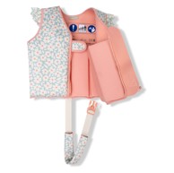 SWIM ESSENTIALS prsluk za plivanje Green Flowers, 3-6 godina