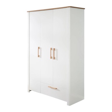 ROBA Bijela dječja garde 139x200 cm Ava