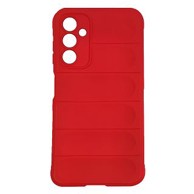 MAXMOBILE Maska Hard Protection Waves za Samsung Galaxy S23 FE, crvena