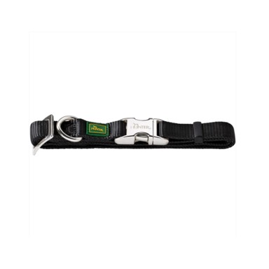 HUNTER Ogrlica za pse Vario Basic Alu-Strong XL, najlon, crna