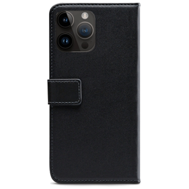 MOBILIZE PU kožna knjiga futrola, Apple iPhone 14 Pro, crna