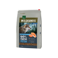 REAL NATURE Hrana za pse Wilderness Fresh Meat Adult, losos, 4 kg
