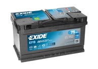 EXIDE Akumulator EFB 75Ah D+ EL752 31,5x17,5x17,5 (730A)