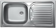 SINK SOLUTION Sudoper A Line 86x43,5 cm, lux 1x, inox