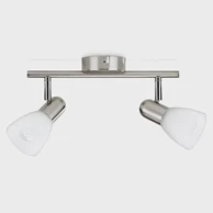 Reflektor, Burlap, 50232/17/E7, 2xE14, 40W, 230V, mat krom