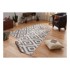NORTHRUGS Vanjski tepih Malta 80x345 cm, sivi