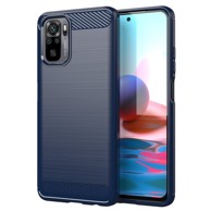 HURTEL Fleksibilna maskica Carbon Case za Xiaomi Redmi Note 10 / Redmi Note 10S